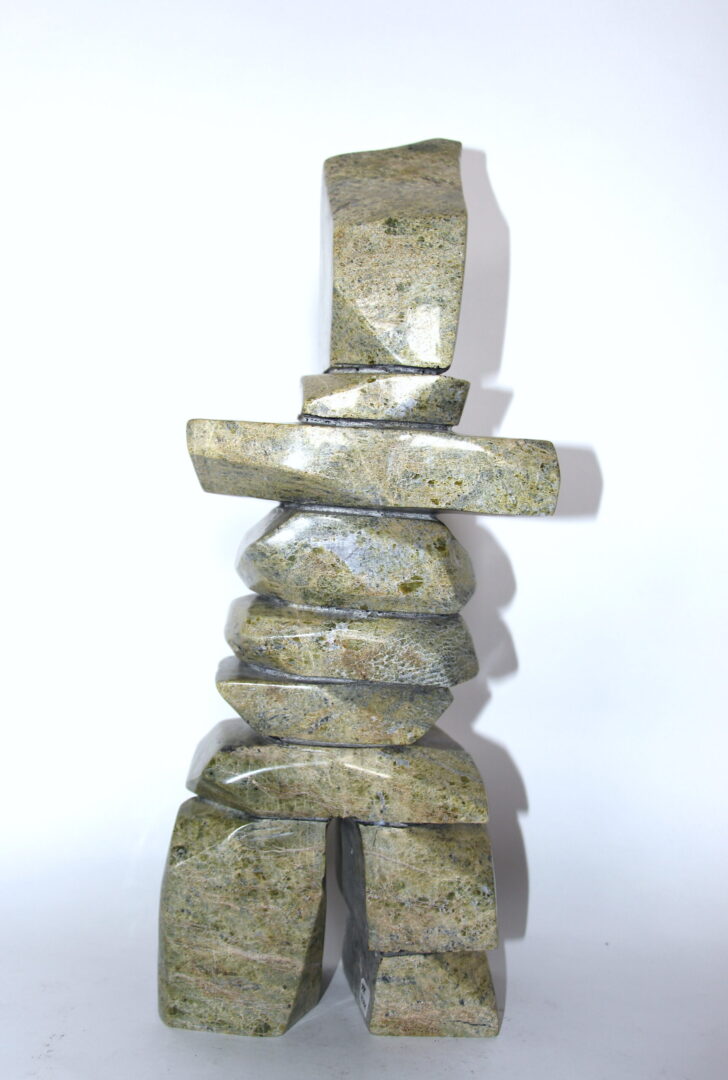Inukshuk Inuit art sculpture serpentine