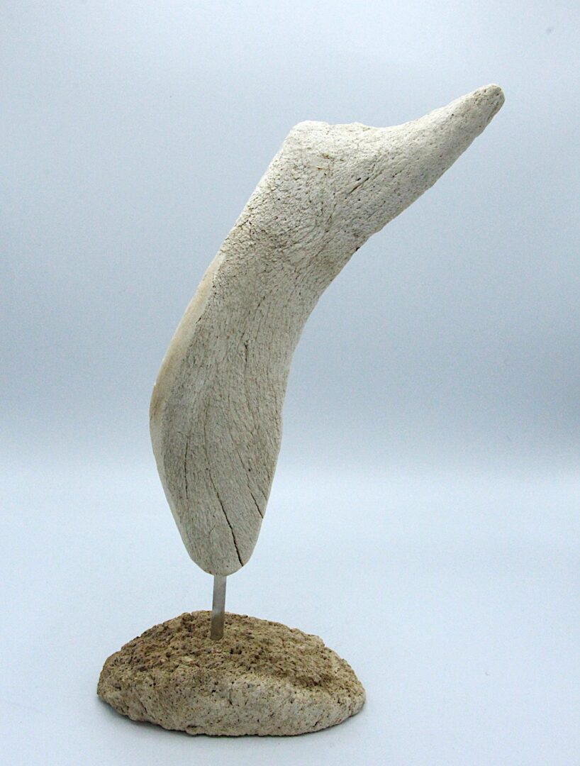 face inuit art sculpture in whale bone