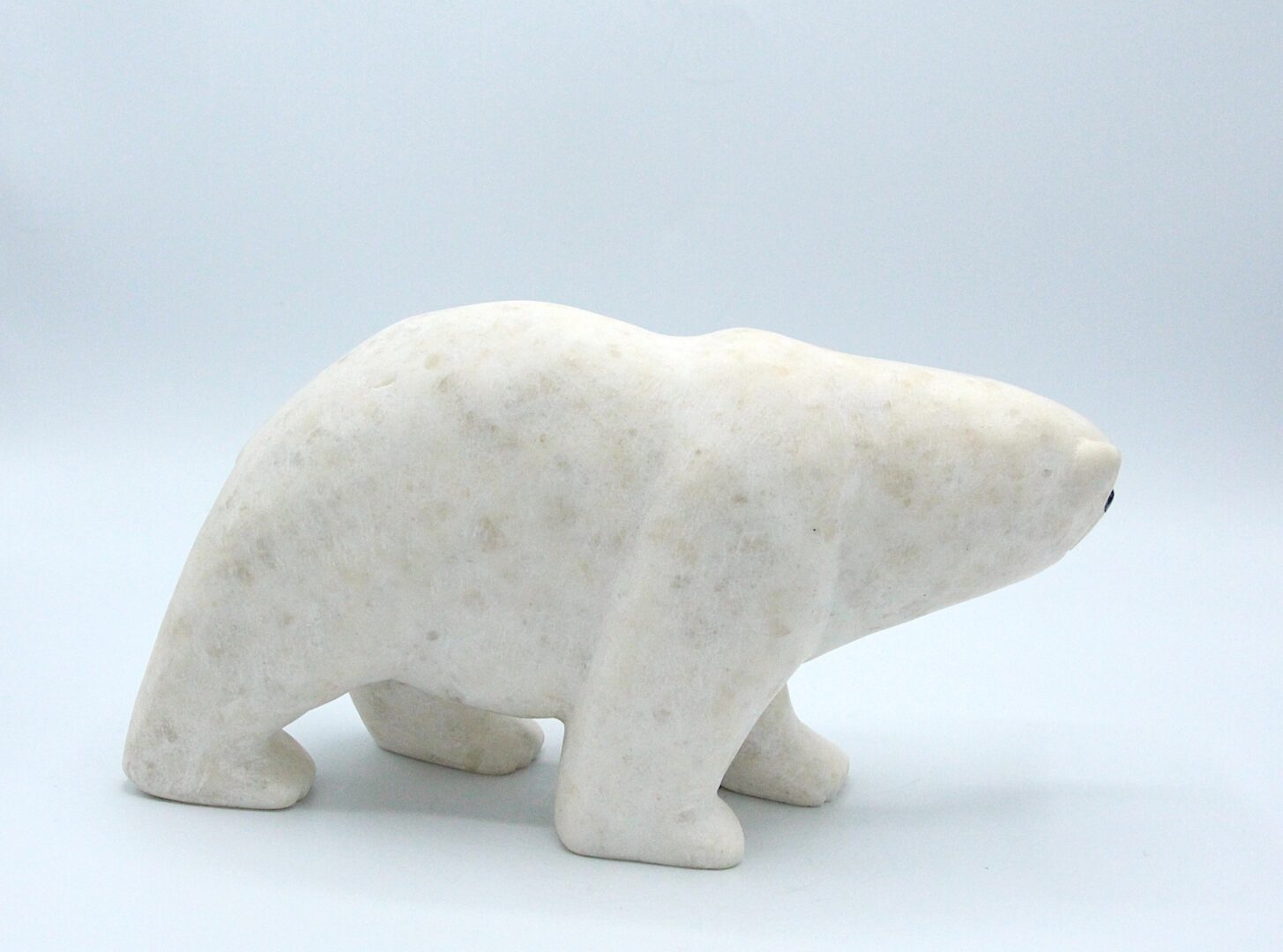 bear inuit art sculpture in marble